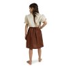 Dívčí sukně Hobitka, hnědá (Velikost 122/128)