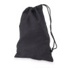 Plátěný pytlík - černý (Velikost velký)