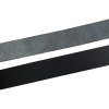 Hovězí kůže na opasek - černá, 3 cm (Délka 130 cm)
