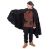 Plášť Hraničář, černý (Velikost M)