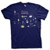 Tričko Big Bang Theory - The Friendship Minions Algorithm (navy blue) (Velikost S)