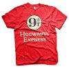 Tričko Harry Potter - Hogwarts Express, červené (Velikost L)
