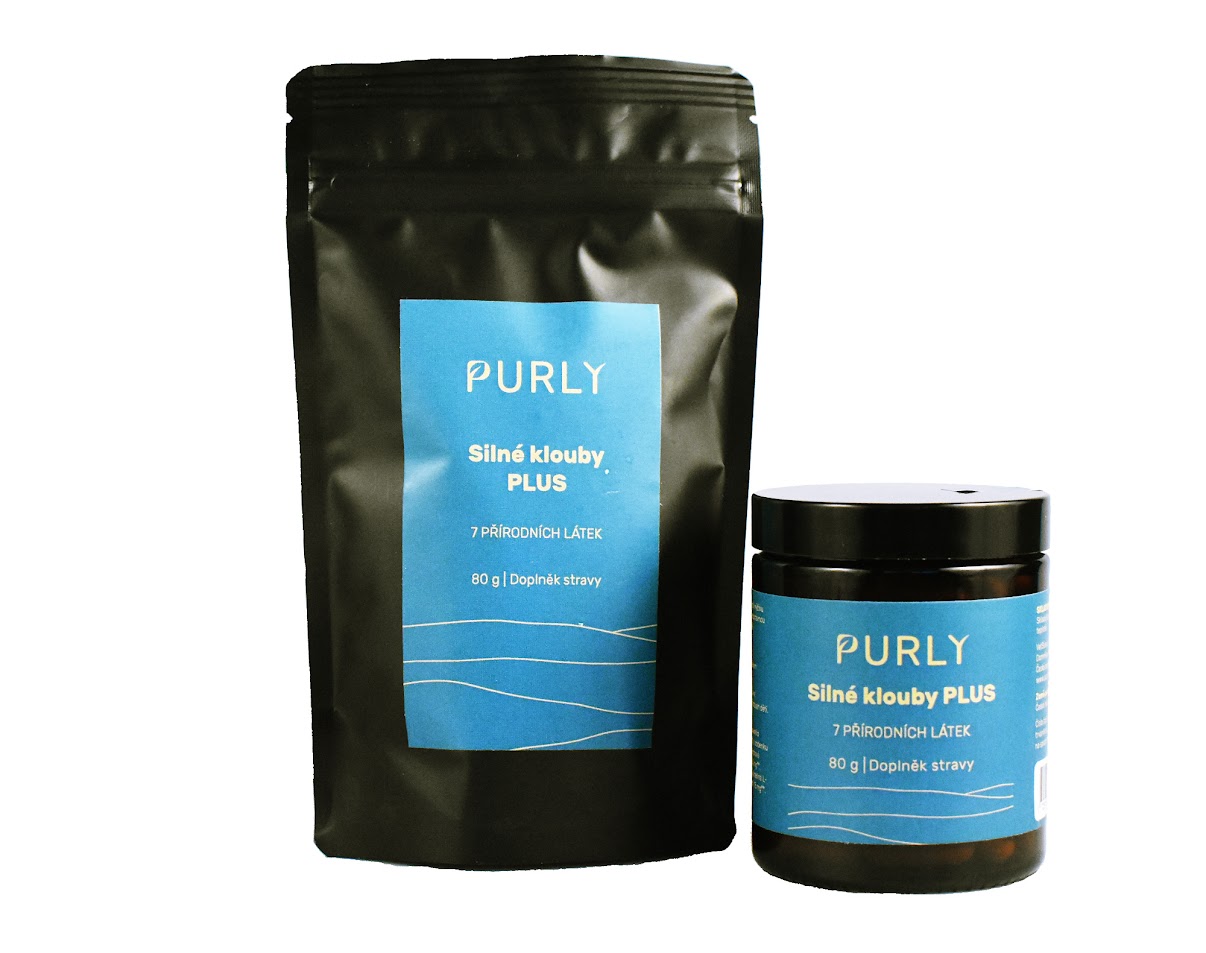 Levně Purly Silné klouby PLUS (200 kapslí) 160 g