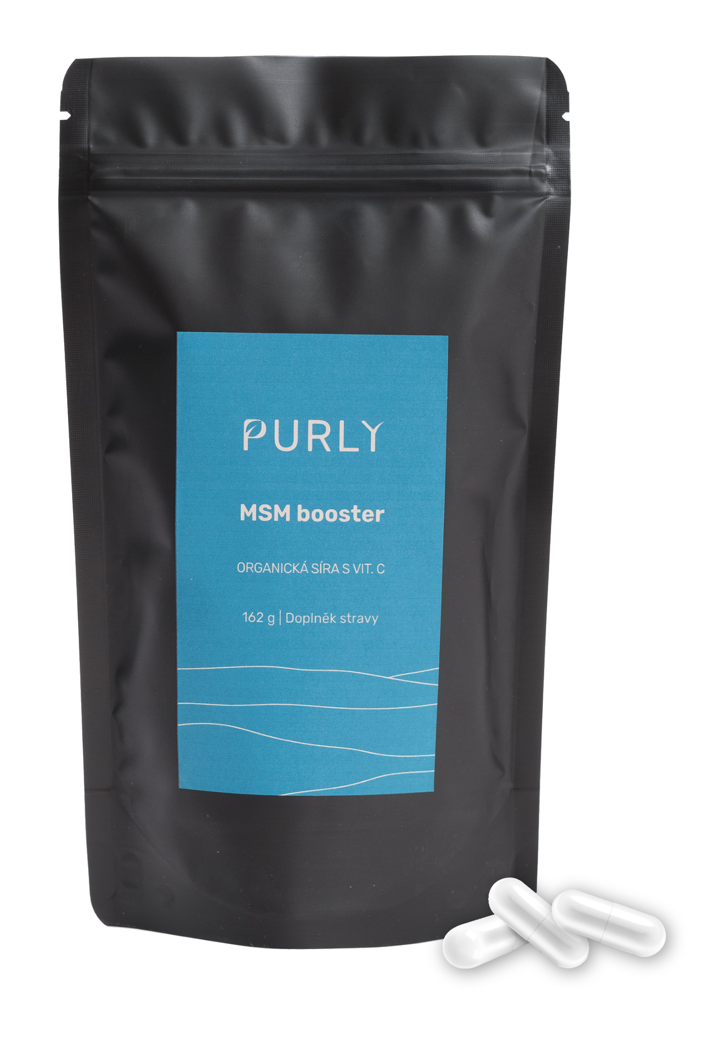 Purly MSM booster 200 kapslí (162 g)