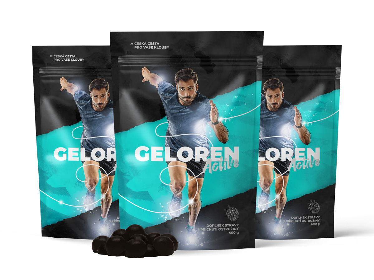 Contipro 3x Geloren ACTIVE ostružina 400g (3x90 tbl)