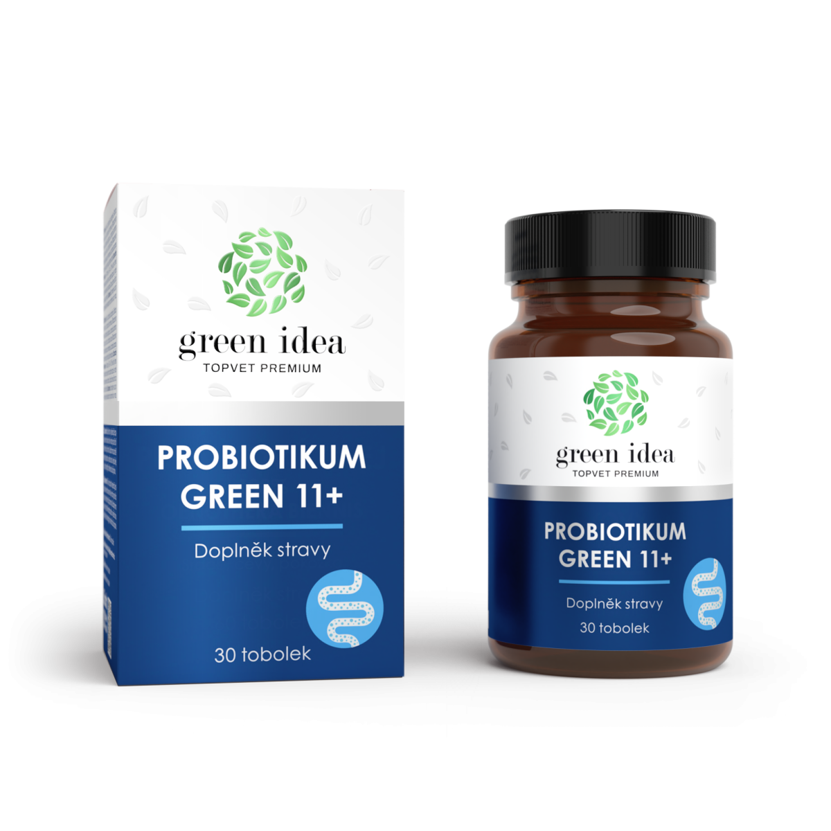 Topvet green idea Probiotikum Green 11+ (30tob)