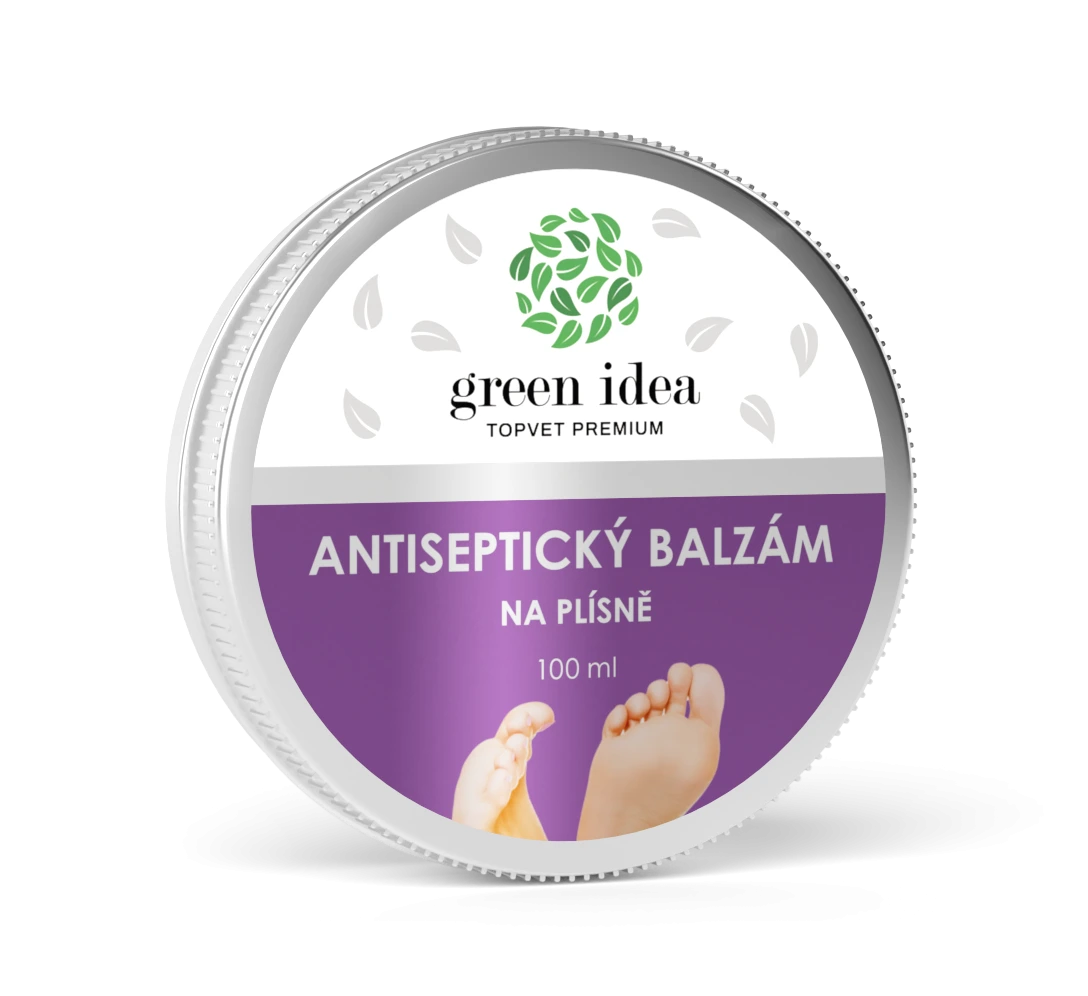 Green idea Antiseptický balzám na plísně nohou 100ml