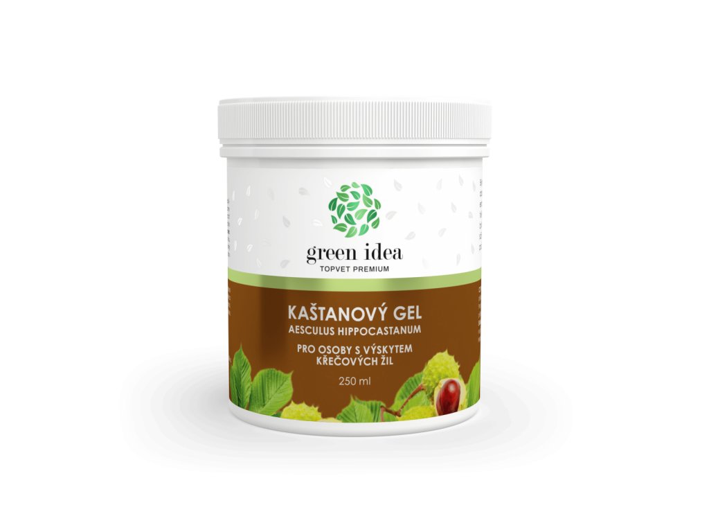 Levně Green idea Kaštanový gel – na křečové žíly 250ml