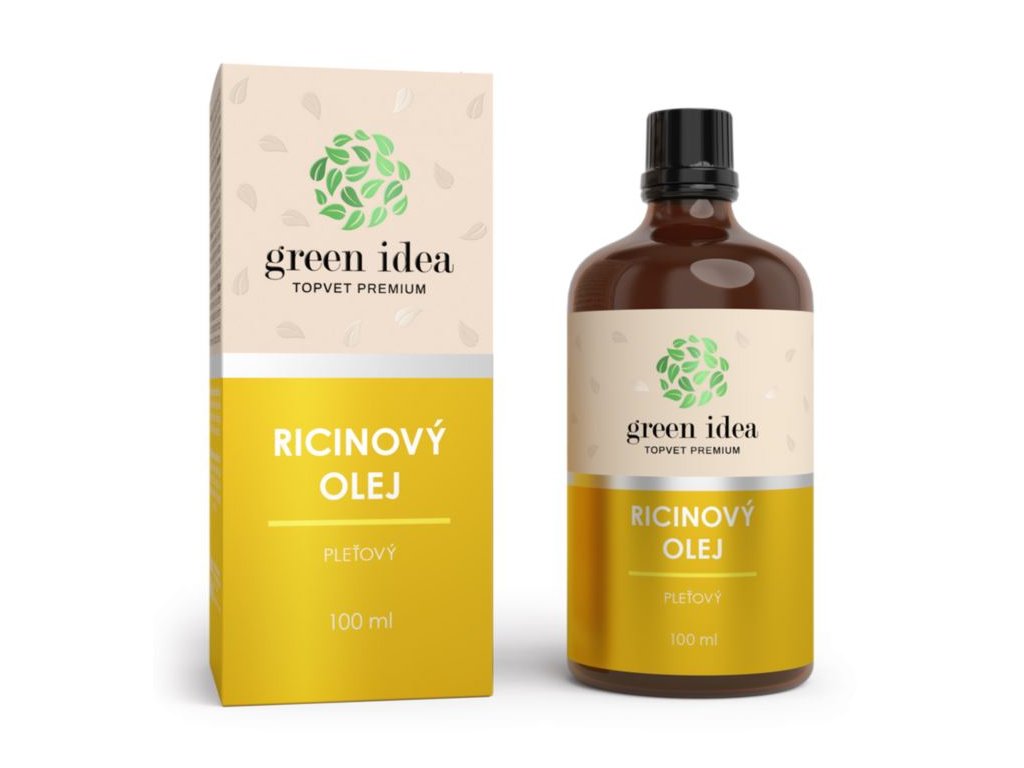 Levně Green idea Ricinový pleťový olej 100 ml