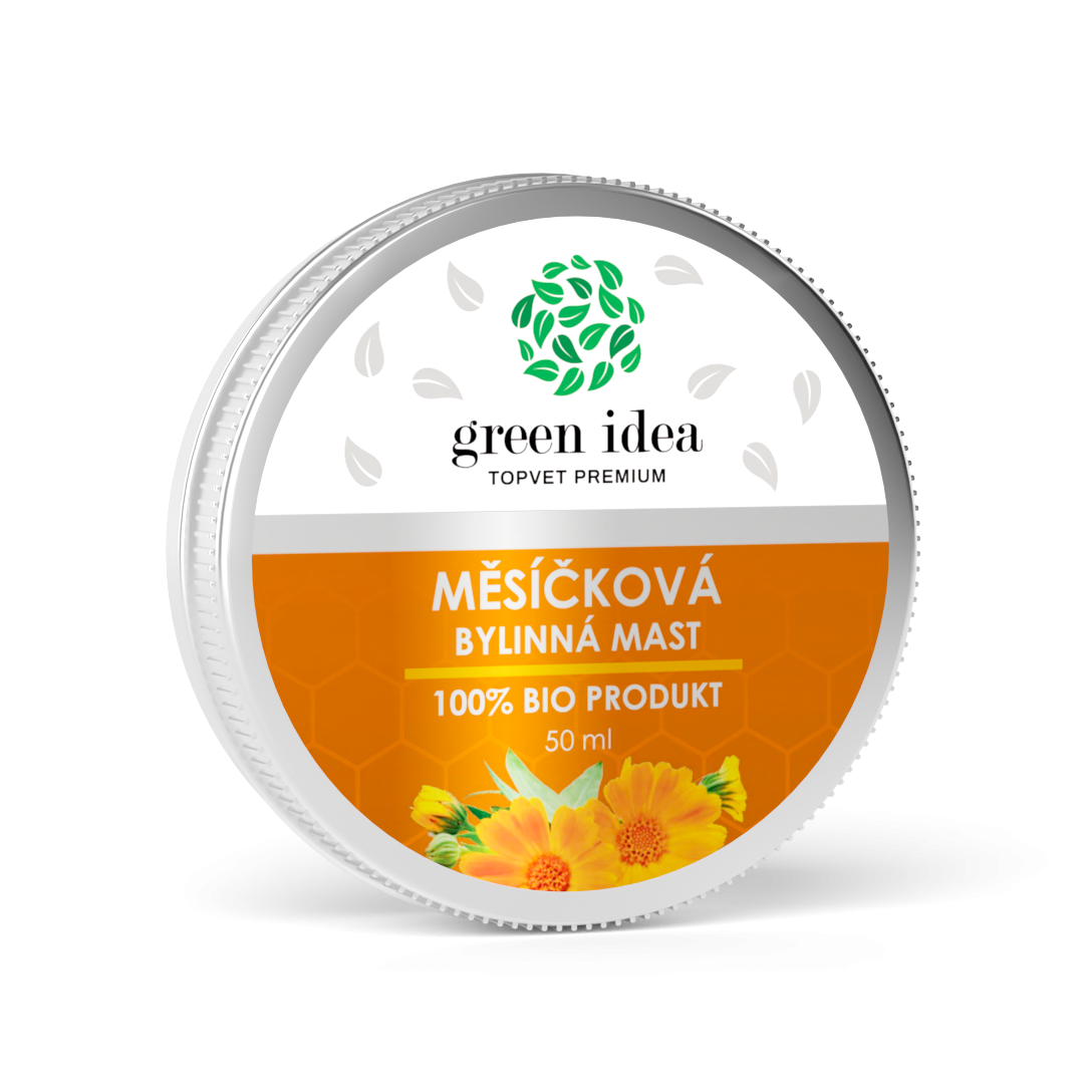 Levně Green idea Měsíčková mast 50ml