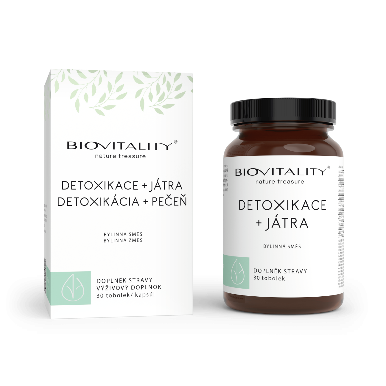 BIOVITALITY Detoxikace + játra 30tbl