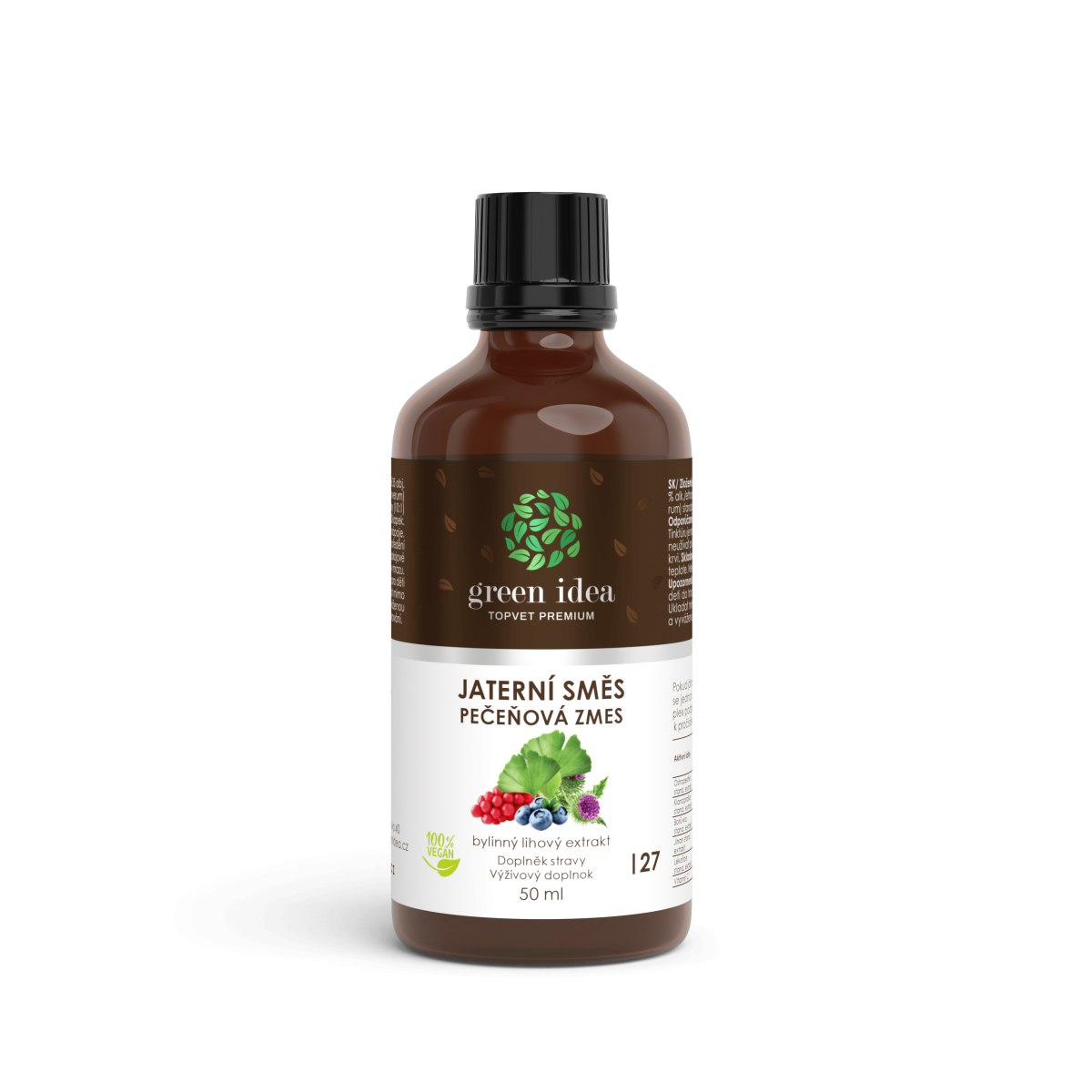 Levně Green idea Jaterní směs (kapky HEPAMIX) tinktura 50ml