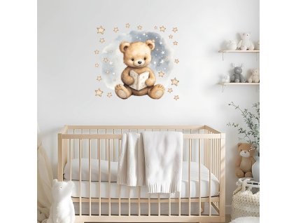 Mesekönyves maci – Falmatrica gyerekszobába