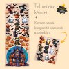 Halloween Falmatrica Készlet – Boszorkányok, Szellemek és Kísértetház