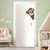 Kukucskáló Majom – Ajtómatrica Gyerekszobába