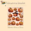 Halloween Töklámpás Falmatrica Készlet – Vidám és Boszorkányos Dekoráció