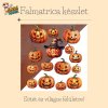 Halloween Töklámpás Falmatrica Készlet – Vidám és Boszorkányos Dekoráció