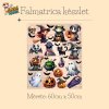 Halloween Falmatrica Készlet – Boszorkány, Szellemek és Töklámpások