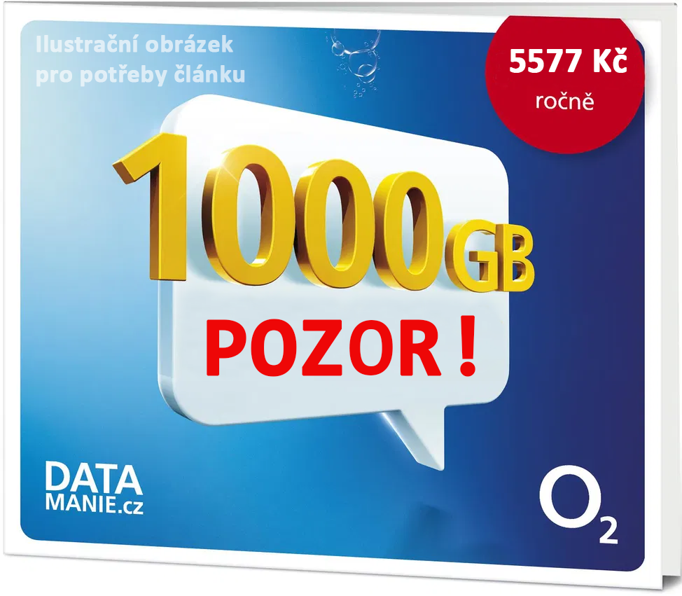 DATAMANIE 1000 GB za 5577Kč? Jak nenaletět!