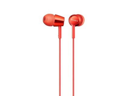 sony sluchatka do usi ex155ap cervena 84795154