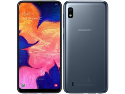 Samsung Galaxy A10 A105F Dual SIM - černý (BEZ 32GB MicroSD karty a orig. krabice!!)