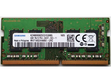 Samsung SODIMM DDR4 4GB 2400MHz CL17 M471A5244BB0-CRC