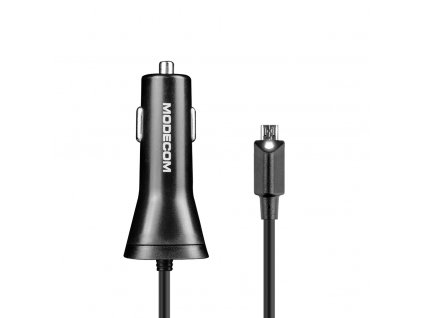 modecom royal mc kulu 01 microusb nabijecka do auta vc kabelu 1x usb a port 5v 3 5a 17 5w cerna ie742150