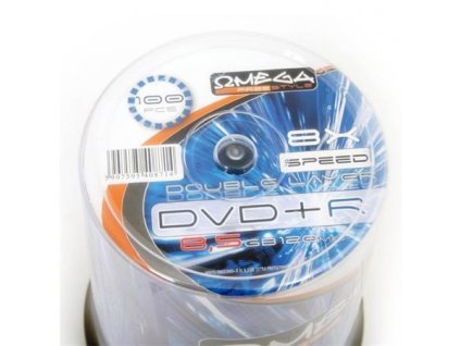 omega freestyle dvd r 8 5gb 8x double layer cake 100 ks 95094789