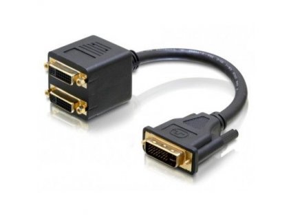 delock adapter dvi i dual link samec na dvi i dual link a vga samice kopie