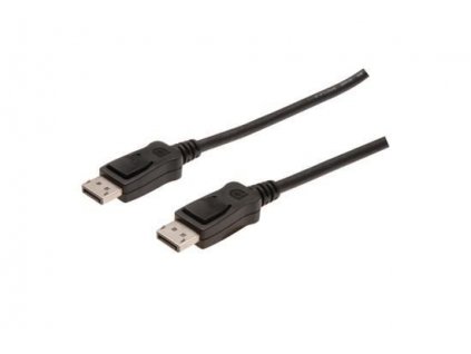 digitus displayport pripojovaci kabel 10 m cu awg28 2x stineny 104078696