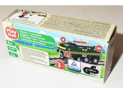Playtive Vláček na baterie/Elektrická lokomotiva – krokodýl