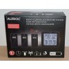AURIOL® Bezdrátová meteostanice (3 čidla)  Barva černá