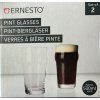 ERNESTO® Sklenice na pivo, 2 kusy