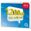 O2 SIM karta roční datové připojení 1,2 TB na 365 dní