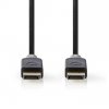 nedis kabel displayport 1 4 2 m antracit 103565998