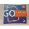 Předplacená karta O2 GO 1GB DAT