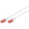 Digitus DK-1617-020/WH Patch, U/UTP, 6, licna, Cu, LSZH, 2m, bílý