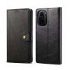 Pouzdro flipové Lenuo Leather pro Poco F3, černá
