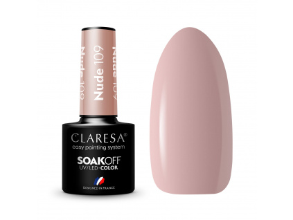 CLARESA gél lak - NUDE 109 5ml