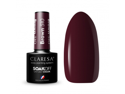 CLARESA gél lak - BROWN 310 5g