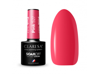 CLARESA gél lak - PINK 527 5ml