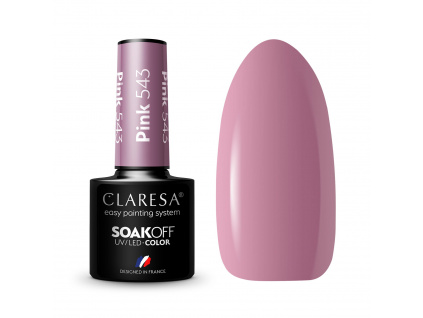 CLARESA gél lak - PINK 543 5ml