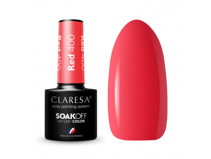 CLARESA gél lak - RED 400 5ml