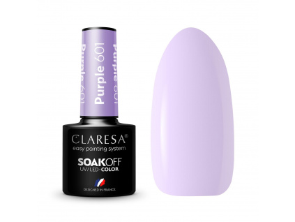 CLARESA gél lak - PURPLE 601 5g