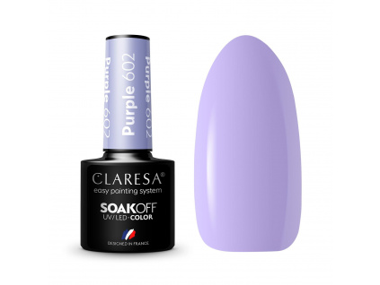 CLARESA gél lak - PURPLE 602 5ml