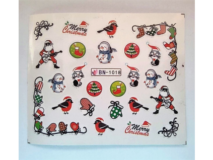 Vianočné vodolepky