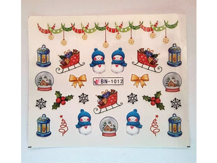 Vianočné vodolepky