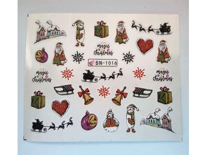 Vianočné vodolepky