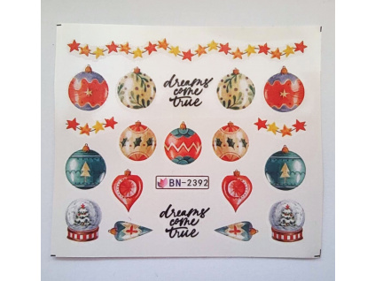 Vianočné vodolepky