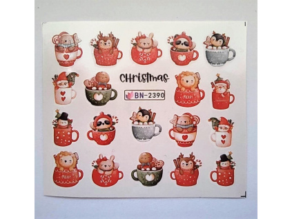 Vianočné vodolepky